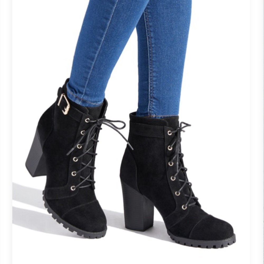 🍁Rylee Heeled Hiker Bootie🍂